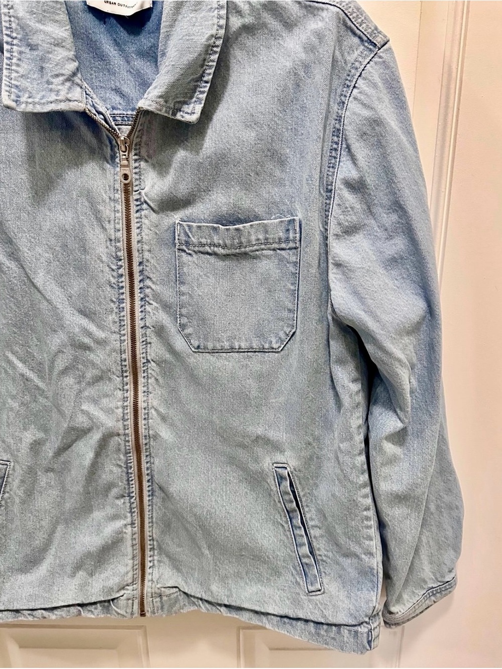 Urban Outfitters Denim Zip Overshirt Jacket – Unisex - Women’s XL - Picture 4 of 8